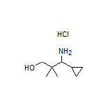 3-Amino-3-cyclopropyl-2,2-dimethyl-1-propanol Hydrochloride