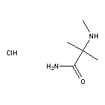 2-methyl-2-(methylamino)propanamide hydrochloride