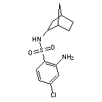 2-amino-N-{bicyclo[2.2.1]heptan-2-yl}-4-chlorobenzene-1-sulfonamide