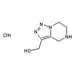 4H,5H,6H,7H-[1,2,3]triazolo[1,5-a]pyrazin-3-ylmethanol hydrochloride