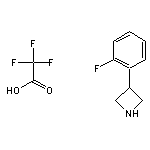 3-(2-Fluorophenyl)azetidine Trifluoroacetate