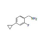 4-Cyclopropyl-2-fluorobenzylamine