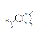 2-Methyl-4-oxo-2,3,4,5-tetrahydro-1H-benzo[b][1,4]diazepine-7-carboxylic Acid