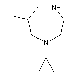 1-Cyclopropyl-6-methyl-1,4-diazepane