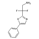2,2-Difluoro-2-(5-phenyl-2-oxazolyl)ethanamine
