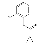2-(2-chlorophenyl)-1-cyclopropylethan-1-one
