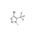 4-Bromo-1-methyl-5-(trifluoromethyl)pyrazole