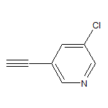3-Chloro-5-ethynylpyridine