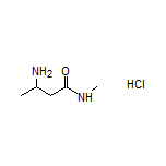 3-Amino-N-methylbutanamide Hydrochloride