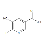 5-Hydroxy-6-iodonicotinic Acid