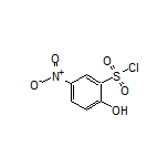 2-Hydroxy-5-nitro-1-benzenesulfonyl Chloride