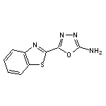 5-(1,3-benzothiazol-2-yl)-1,3,4-oxadiazol-2-amine