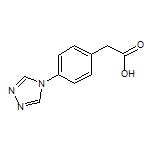 2-[4-(4H-1,2,4-Triazol-4-yl)phenyl]acetic Acid