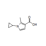 1-Cyclopropyl-2-methyl-1H-pyrrole-3-carboxylic Acid