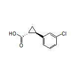 (1R,2R)-2-(3-Chlorophenyl)cyclopropanecarboxylic Acid