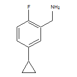 5-Cyclopropyl-2-fluorobenzylamine