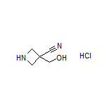 3-(Hydroxymethyl)azetidine-3-carbonitrile Hydrochloride