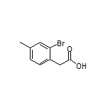 2-(2-Bromo-4-methylphenyl)acetic Acid