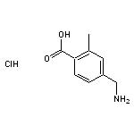 4-(aminomethyl)-2-methylbenzoic acid hydrochloride