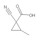 1-Cyano-2-methylcyclopropanecarboxylic Acid