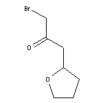 1-bromo-3-(oxolan-2-yl)propan-2-one