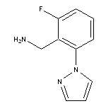 2-Fluoro-6-(1H-pyrazol-1-yl)benzylamine