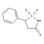 5-phenyl-1$l^{6},2-thiazolidine-1,1,3-trione
