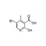 5-Bromo-2-hydroxy-4-methylpyridine-3-carboxylic Acid