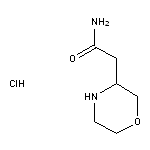 2-(morpholin-3-yl)acetamide hydrochloride