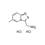 (6-Methyl-[1,2,4]triazolo[4,3-a]pyridin-3-yl)methanamine Dihydrochloride