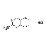 3,4-Dihydro-2H-pyrano[2,3-c]pyridin-6-amine Hydrochloride