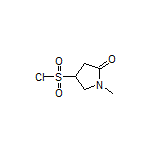 1-Methyl-5-oxopyrrolidine-3-sulfonyl Chloride