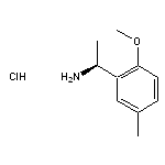 (1S)-1-(2-methoxy-5-methylphenyl)ethan-1-amine hydrochloride