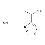 1-(1,2,3-thiadiazol-4-yl)ethan-1-amine hydrochloride