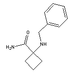 1-(benzylamino)cyclobutane-1-carboxamide
