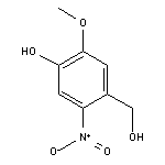 4-(Hydroxymethyl)-2-methoxy-5-nitrophenol