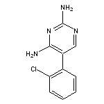 5-(2-chlorophenyl)pyrimidine-2,4-diamine