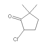 5-chloro-2,2-dimethylcyclopentan-1-one