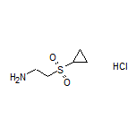 2-(Cyclopropylsulfonyl)ethanamine Hydrochloride