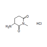 3-Amino-1-methylpiperidine-2,6-dione Hydrochloride