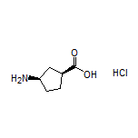(1S,3R)-3-Aminocyclopentanecarboxylic Acid Hydrochloride