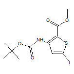 Methyl 3-(Boc-amino)-5-iodothiophene-2-carboxylate