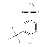 6-Chloro-5-(trifluoromethyl)pyridine-3-sulfonamide