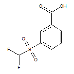 3-[(Difluoromethyl)sulfonyl]benzoic Acid