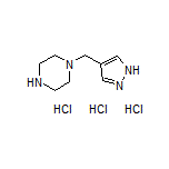 1-[(1H-Pyrazol-4-yl)methyl]piperazine Trihydrochloride