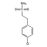 2-(4-chlorophenyl)ethane-1-sulfonamide