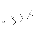 tert-butyl N-(3-amino-2,2-dimethylcyclobutyl)carbamate