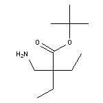 tert-butyl 2-(aminomethyl)-2-ethylbutanoate