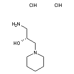 (2R)-1-amino-3-(piperidin-1-yl)propan-2-ol dihydrochloride
