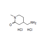 4-(Aminomethyl)-1-methylpiperidin-2-one Dihydrochloride